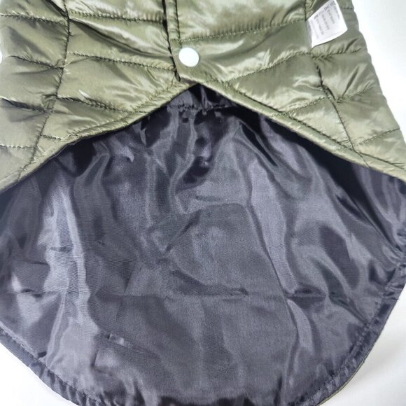 Dog Jacket Size XL Lined Winter Pet Coat Soft Fur Hooded Small Dog Puppy Jacket - Picture 3 of 12